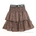 Girls Woven Skort  Girls high quality printed short skirt Manufactory